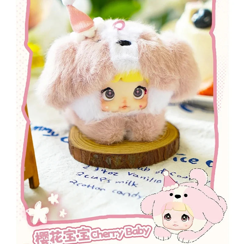 Genuin Nommi V4 Blind Box Baby Adoption Cabin Series Plush Mystery Box Action Figure Surprise Bag Backpack Pendant Gift Toy