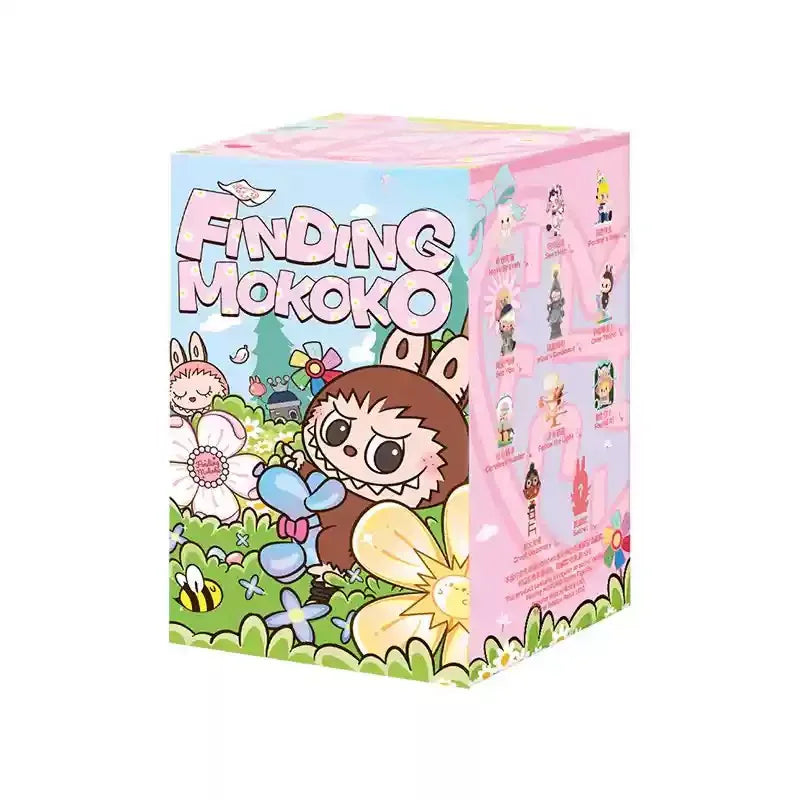 Hot Genuine Finding Mokoko Serie Blind Box Skullpanda Dimoo Molly Labubu Hirono Crybaby Hacipupu Mokoko Anime Figure Model Gift