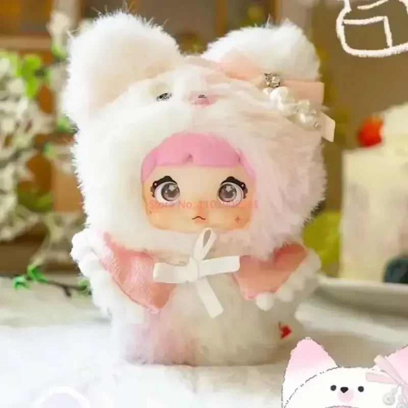 Genuin Nommi V4 Blind Box Baby Adoption Cabin Series Plush Mystery Box Action Figure Surprise Bag Backpack Pendant Gift Toy