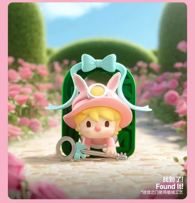 Hot Genuine Finding Mokoko Serie Blind Box Skullpanda Dimoo Molly Labubu Hirono Crybaby Hacipupu Mokoko Anime Figure Model Gift